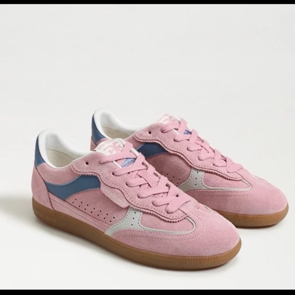 Sam Edelman Kallen Sneaker in Lolita Pink/Flex Navy Suede
size 9.5 - Picture 3 of 12